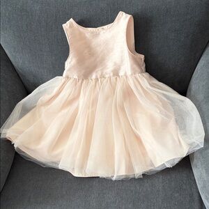 Elegant Cream Tulle Dress